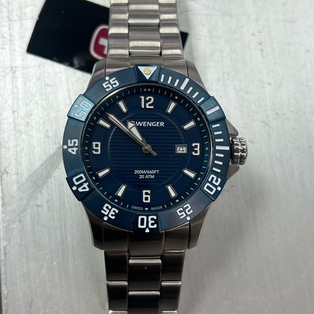 Wenger watch new with box and papers